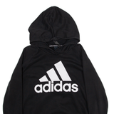 ADIDAS Womens Black Hoodie L