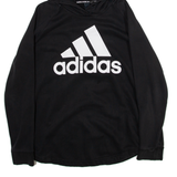 ADIDAS Womens Black Hoodie L