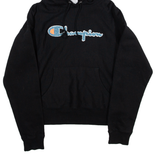 CHAMPION REVERSE WEAVE Mens Black Hoodie M
