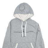 CHAMPION Mens Grey Hoodie USA M