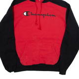 CHAMPION Mens Black Hoodie M