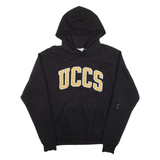 CHAMPION Uccs Mens Black Hoodie USA S