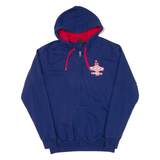 UMBRO Mens Blue Hoodie Full Zip L