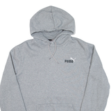 PUMA Tall Mens Grey Hoodie L