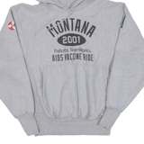 CHAMPION REVERSE WEAVE Montana 2001 Mens Grey Hoodie USA M