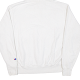 CHAMPION REVERSE WEAVE Mens White Hoodie M