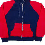 SIGALLO Womens Blue Hoodie Full Zip XL