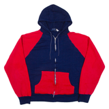 SIGALLO Womens Blue Hoodie Full Zip XL