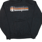 CHAMPION Mens Black Hoodie M