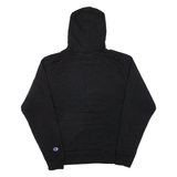 CHAMPION Mens Black Hoodie S