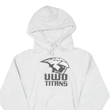CHAMPION REVERSE WEAVE Uwd Titans Mens Grey Hoodie USA XS
