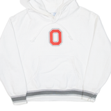 CHAMPION REVERSE WEAVE Ohio Buckeyes Womens White Hoodie USA S