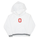 CHAMPION REVERSE WEAVE Ohio Buckeyes Womens White Hoodie USA S