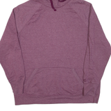 CHAMPION Womens Purple Hoodie 2XL