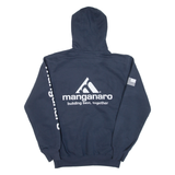 CARHARTT Loose Fit Mens Blue Hoodie USA S