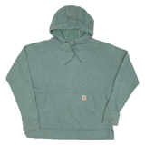 CARHARTT Relaxed Fit Womens Green Hoodie M