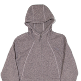 THE NORTH FACE Womens Purple Hoodie Full Zip S