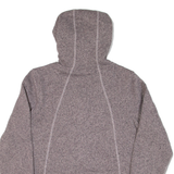 THE NORTH FACE Womens Purple Hoodie Full Zip S