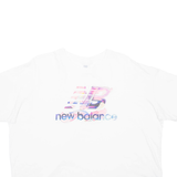 NEW BALANCE Womens T-Shirt White XL