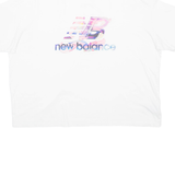 NEW BALANCE Womens T-Shirt White XL