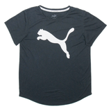 PUMA Womens T-Shirt Black S