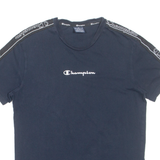 CHAMPION Mens T-Shirt Blue S