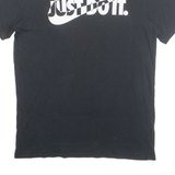 NIKE Athletic Cut Mens T-Shirt Black M