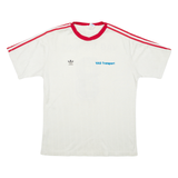 ADIDAS V.A.G Transport Mens Football Shirt T-Shirt Beige Crew Neck XL