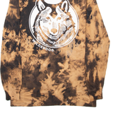 PACIFIC Wilderdog Mens T-Shirt Brown Long Sleeve S