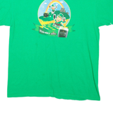 GILDAN St Patrick's Day Mens T-Shirt Green L