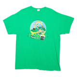 GILDAN St Patrick's Day Mens T-Shirt Green L
