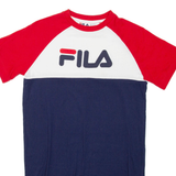 FILA Womens T-Shirt Blue XXS