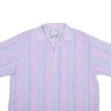 LEE COOPER Mens Shirt Purple Striped L