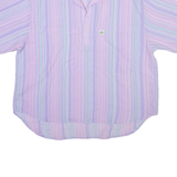 LEE COOPER Mens Shirt Purple Striped L