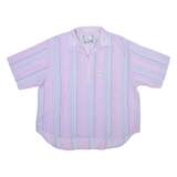 LEE COOPER Mens Shirt Purple Striped L