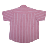 PLAINS Mens Shirt Purple Striped XL