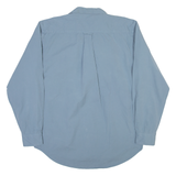 LEE COOPER Mens Plain Shirt Blue Long Sleeve S