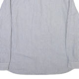 TIMBERLAND Mens Shirt White Striped Long Sleeve 2XL