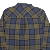 MAMMUT Mens Shirt Blue Check Long Sleeve XS