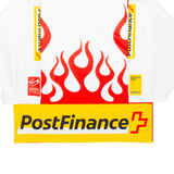 SWISS ICE HOCKEY Postfinance Trophy Mens Jersey Red 3/4 Sleeve V-Neck S