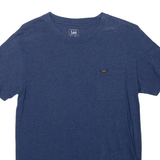 LEE Slim Fit Mens T-Shirt Blue M