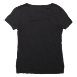 ADIDAS Womens T-Shirt Black XS