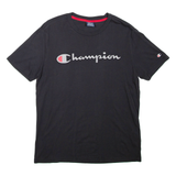 CHAMPION Mens T-Shirt Black M
