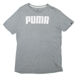 PUMA Mens T-Shirt Grey L