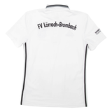 ADIDAS FV Lörrach-Brombach Mens Football Shirt T-Shirt White Button Neck S