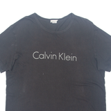 CALVIN KLEIN Mens T-Shirt Black M