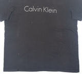 CALVIN KLEIN Mens T-Shirt Black M