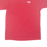 VANS Classic Fit Mens T-Shirt Red M