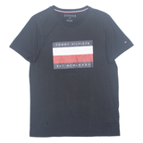 TOMMY HILFIGER Mens T-Shirt Black M