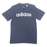 ADIDAS Mens T-Shirt Blue S